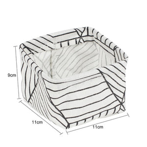 Linen Desktop Storage Box Waterproof Toy Storage Basket - Better Days