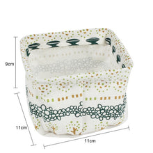 Load image into Gallery viewer, Linen Desktop Storage Box Waterproof Toy Storage Basket - Better Days
