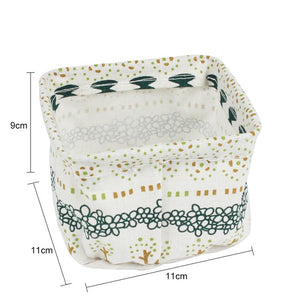 Linen Desktop Storage Box Waterproof Toy Storage Basket - Better Days