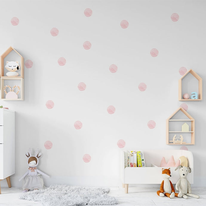 Watercolor Dot Wall Stickers - Better Days