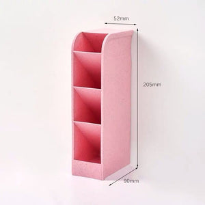 Kawaii Large Capacity Desk Pen Holder Pencil Makeup Storage Box Desktop Organizer - Better Days