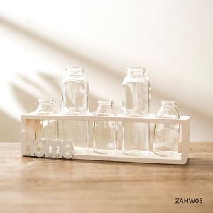 Glass Bottle Transparent Flower Vase - Better Days