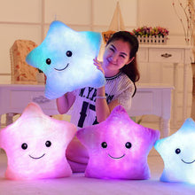 Load image into Gallery viewer, Creative Luminous Pillow Stars Stuffed Plush Toy - Better Days
