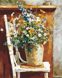 Oil Painting Flower In Vase Painting - Better Days