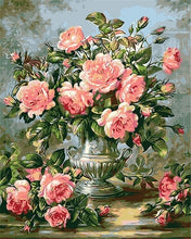 Load image into Gallery viewer, Oil Painting Flower In Vase Painting - Better Days
