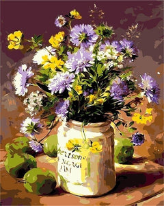 Oil Painting Flower In Vase Painting - Better Days