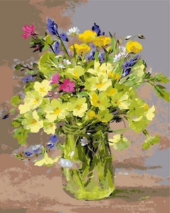 Oil Painting Flower In Vase Painting - Better Days