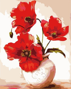 Oil Painting Flower In Vase Painting - Better Days