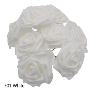 25 Heads 8CM New Colorful Artificial PE Foam Rose - Better Days