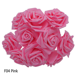 25 Heads 8CM New Colorful Artificial PE Foam Rose - Better Days