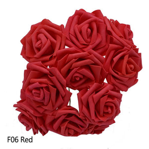 25 Heads 8CM New Colorful Artificial PE Foam Rose - Better Days