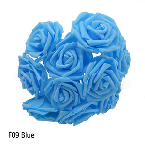 25 Heads 8CM New Colorful Artificial PE Foam Rose - Better Days