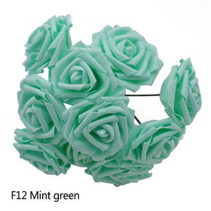 25 Heads 8CM New Colorful Artificial PE Foam Rose - Better Days