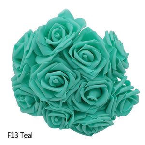 25 Heads 8CM New Colorful Artificial PE Foam Rose - Better Days