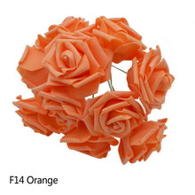 Load image into Gallery viewer, 25 Heads 8CM New Colorful Artificial PE Foam Rose - Better Days
