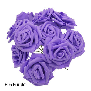 25 Heads 8CM New Colorful Artificial PE Foam Rose - Better Days