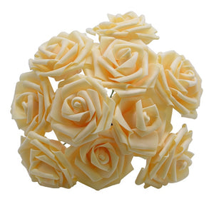 25 Heads 8CM New Colorful Artificial PE Foam Rose - Better Days