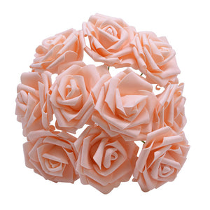 25 Heads 8CM New Colorful Artificial PE Foam Rose - Better Days