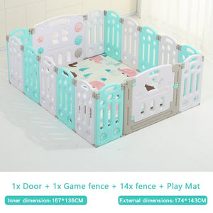 Baby Playpen For Children Pool Balls For Newborn Baby Fence Playpen For Baby Pool Children Playpen Kids Safety Barrier 24 Piece - Better Days