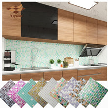 Load image into Gallery viewer, Mosaic Wall Tile Peel and Stick  Self adhesive 3D Sticker - Better Days
