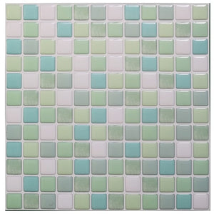 Mosaic Wall Tile Peel and Stick  Self adhesive 3D Sticker - Better Days