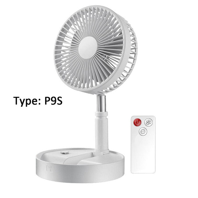 Mini Folding Telescopic Fan USB Rechargeable - Better Days