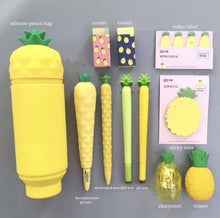 Load image into Gallery viewer, Creative Carrot Series Silicone Soft Pencil Case Pen holder Organizer Bag - Better Days
