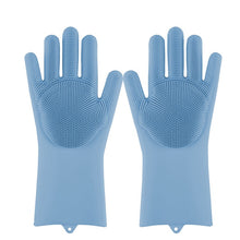 Load image into Gallery viewer, Magic Silicone Dishwashing Rubber Scrub Gloves - Better Days
