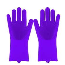 Load image into Gallery viewer, Magic Silicone Dishwashing Rubber Scrub Gloves - Better Days
